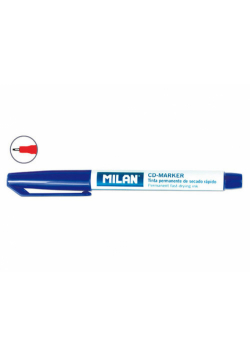 CD marker Milan czerwony 10 sztuk