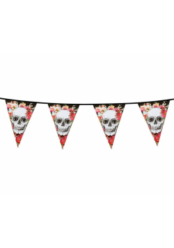 Girlanda czaszka day of the dead 6m
