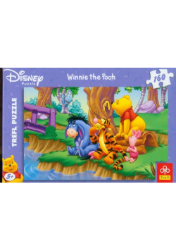 Kubuś Puchatek Puzzle 160 Nad potokiem