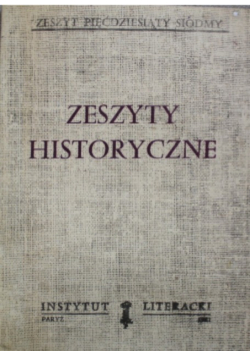 Zeszyty historyczne Zeszyt 57