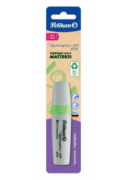 Zakreślacz 490 Eco neon zielony