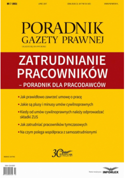 Zatrudnianie pracowników – poradnik dla pracodawców (pgp 7/2017)
