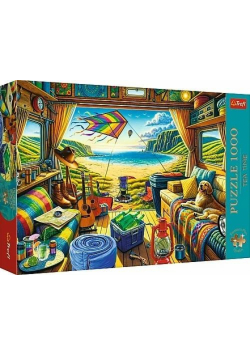 Puzzle 1000 Kamperem w podróży TREFL
