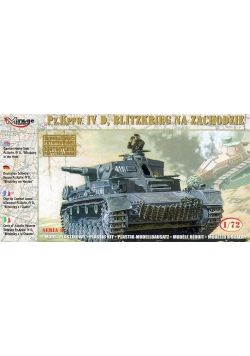 Czołg Średni Blitzkrieg na zachodzie Niemiecki