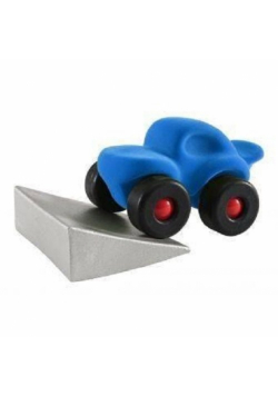 Monster car z podjazdem, kolor niebieski