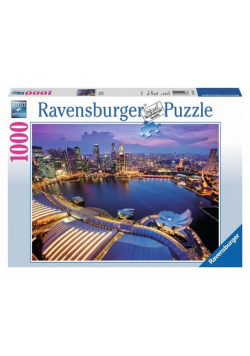 Puzzle 1000 Singapur na tle nieba