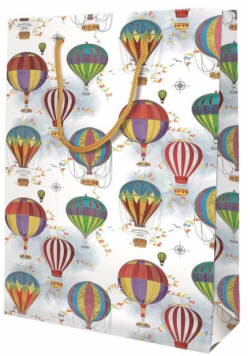 Torebka ozdobna Balony średnia