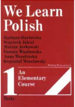 We learn Polish Volume 1 an elementary course