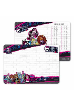 Tablica suchościeralna Monster High