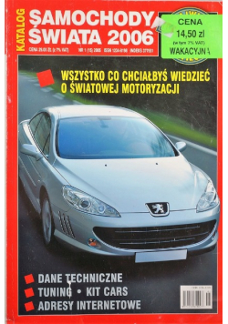 Katalog Samochody Świata 2006