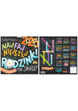 Kalendarz 2025 Classic Tablica Rodzinki