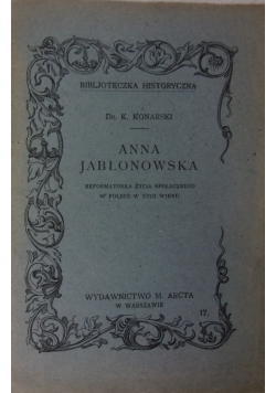 Anna Jabłonowska,1918r