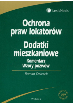 Ochrona praw lokatorów Dodatki mieszkaniowe komentarz wzory pozwów
