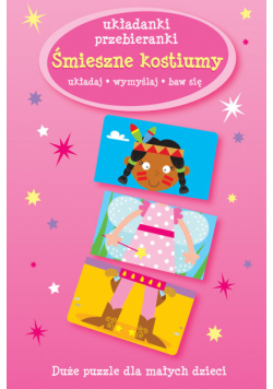 Śmieszne kostiumy Układanki-przebieranki