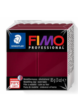 Masa termoutwardzalna Fimo 85g bordowy