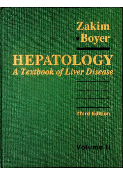 Hepatology a textbook of liver disease