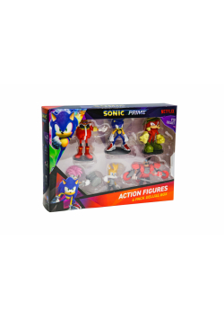 Sonic Prime zestaw 8 figurek mix