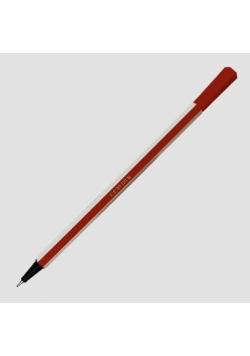 Cienkopis czerwony 12 sztuk