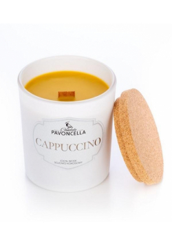 Świeczka sojowa Cappuccino biała 135g
