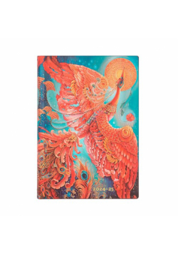 Kalendarz Paperblanks 2024/2025 Firebird Midi Tygodniowy Flexi