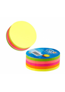 Notes Koło 67X67 mm Neon 250 kartek