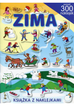Zima Książka z naklejkami