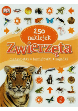 Zwierzęta 250 naklejek