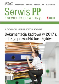 Dokumentacja kadrowa w 2017 r.-jak ją prowadzić bez błędów