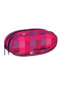 Saszetka podwójna owalna CoolPack Academy Red Berry