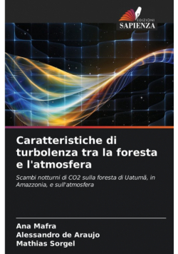 Caratteristiche di turbolenza tra la foresta e l'atmosfera