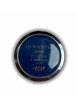 Lusterko kieszonkowe okrągłe - On wszystko