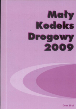 Mały kodeks drogowy 2009