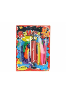 Balony z pompką 20szt