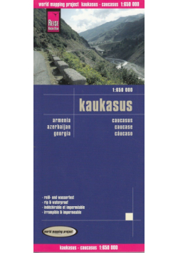 Kaukaz mapa 1:650 000, Reise Know-How Verlag