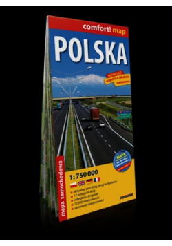 Polska mapa samochodowa 1:750 000