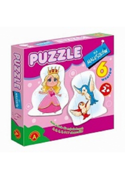Puzzle dla maluszków królewna