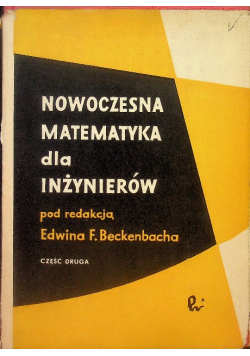 Nowoczesna matematyka dla inżynierów