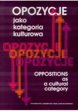 Opozycje jako kategoria kulturowa