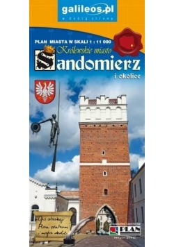 Plan miasta - Sandomierz i okolice 1:11 000 w.2018