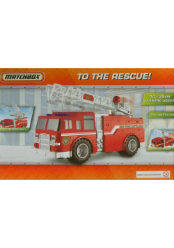 Matchbox Ciężarówki w akcji Wóz strażacki