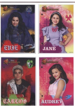 Wkład do segregatora A6 Descendants 10 sztuk