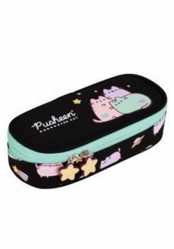 Piórnik saszetka  z wewnętrzną klapką Pusheen Pastel