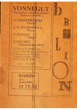 Brulion Nr 11 - 12 / 89