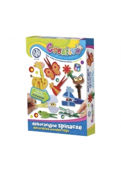Creativo - dekoracyjne spinacze ASTRA
