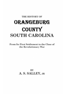 History of Orangeburg County, South Carolina