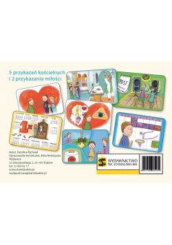 Plansze - 5 przykazań kościelnych i 2 przykazania miłości
