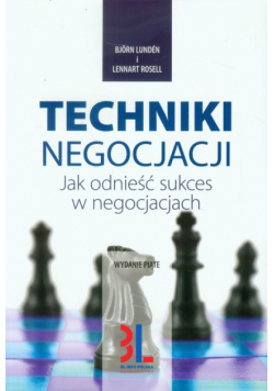 Rosell Lennart - Techniki negocjacji