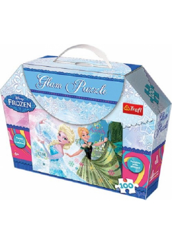 Puzzle Glam Kraina Lodu Anna i Elsa 100