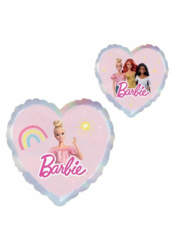 Balon foliowy Barbie standard okrągły 45cm