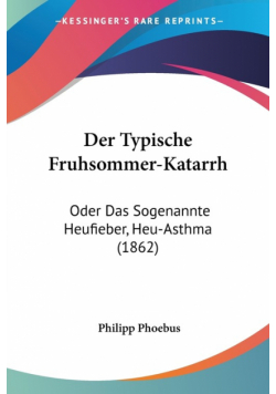 Der Typische Fruhsommer-Katarrh